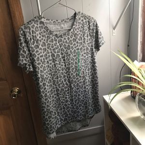 Target Grey Tone Leopard Print T-Shirt